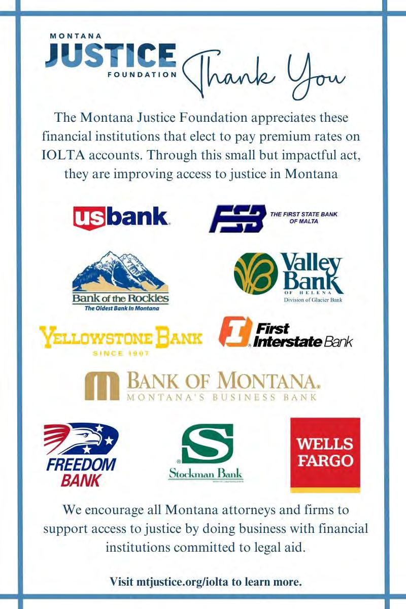 Montana Lawyer AugustSeptember 2023 by Montana Lawyer staff Issuu