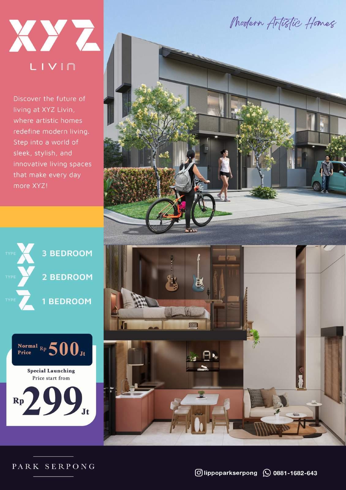 Brosur Rumah Park Serpong XYZ Livin by Park Serpong - Issuu