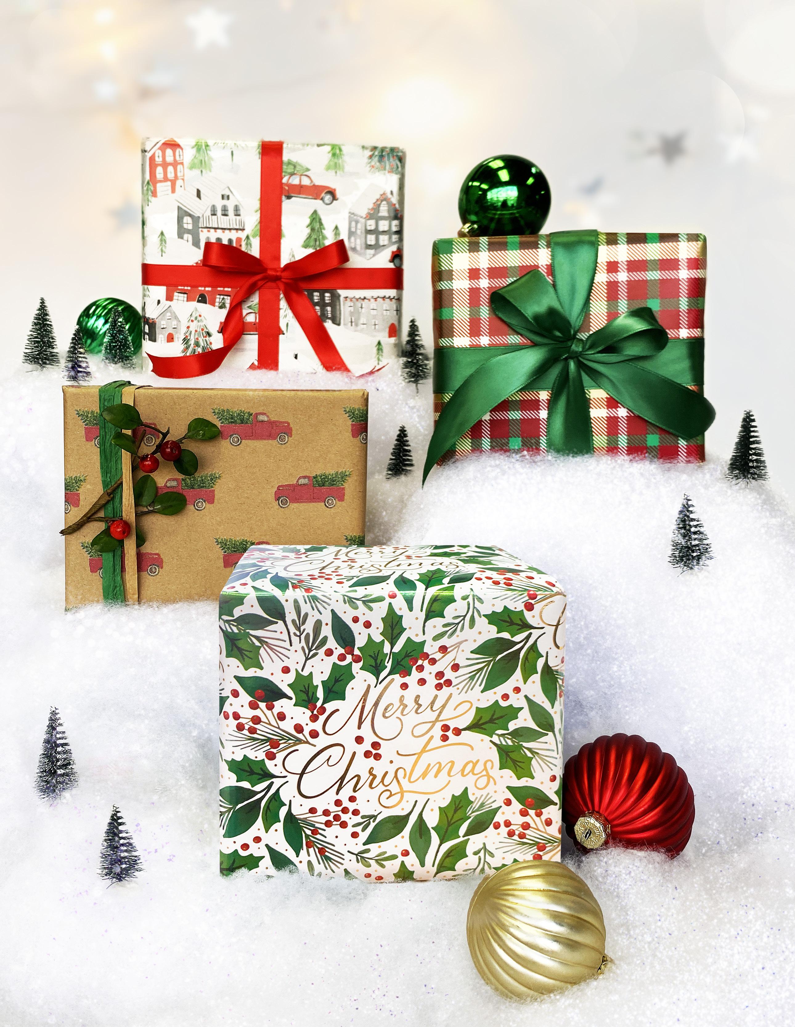 Elegant Christmas Gift Tissue Paper Bundle, 32-Sheets Jillson & Roberts