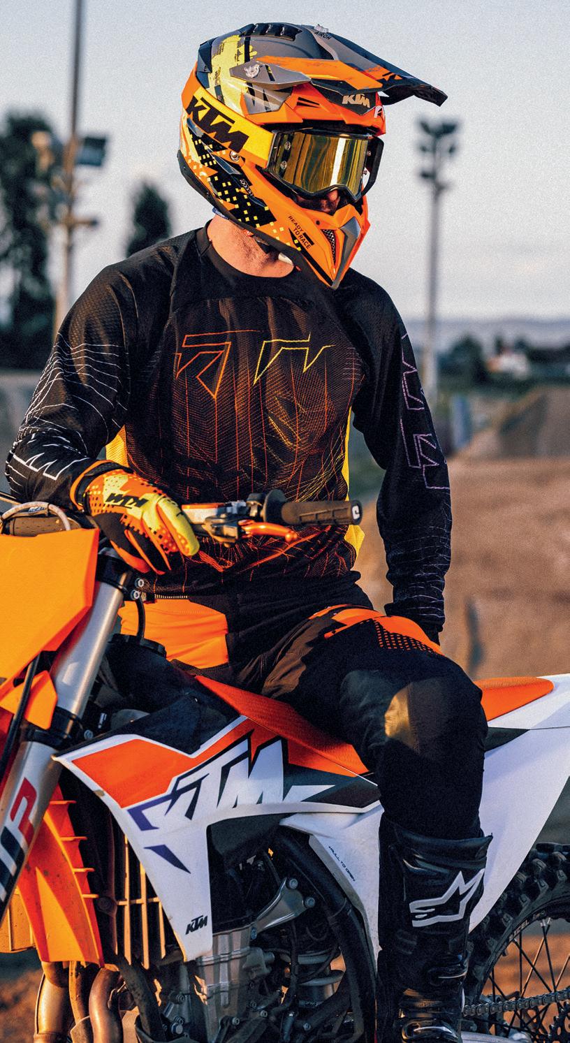 KTM POWERWEAR 黒/白/オレンジ KTM 790/890 Duke GRAPHICS - 