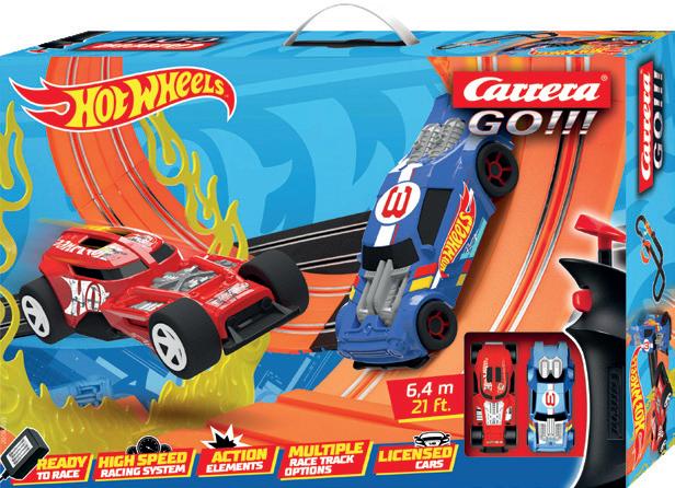 Carrera GO!!! Hot Wheels Battery 20063517 Racing Circuit Golden