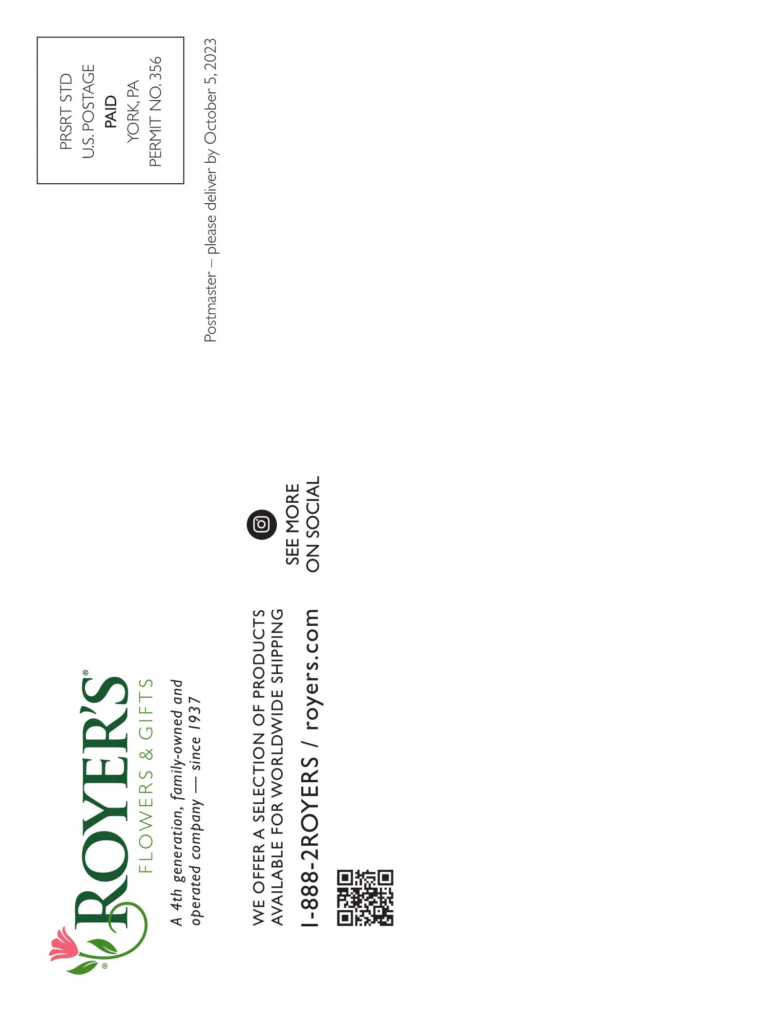 Royer's Fall Brochure 2023 by US Retail Flowers Inc. Issuu