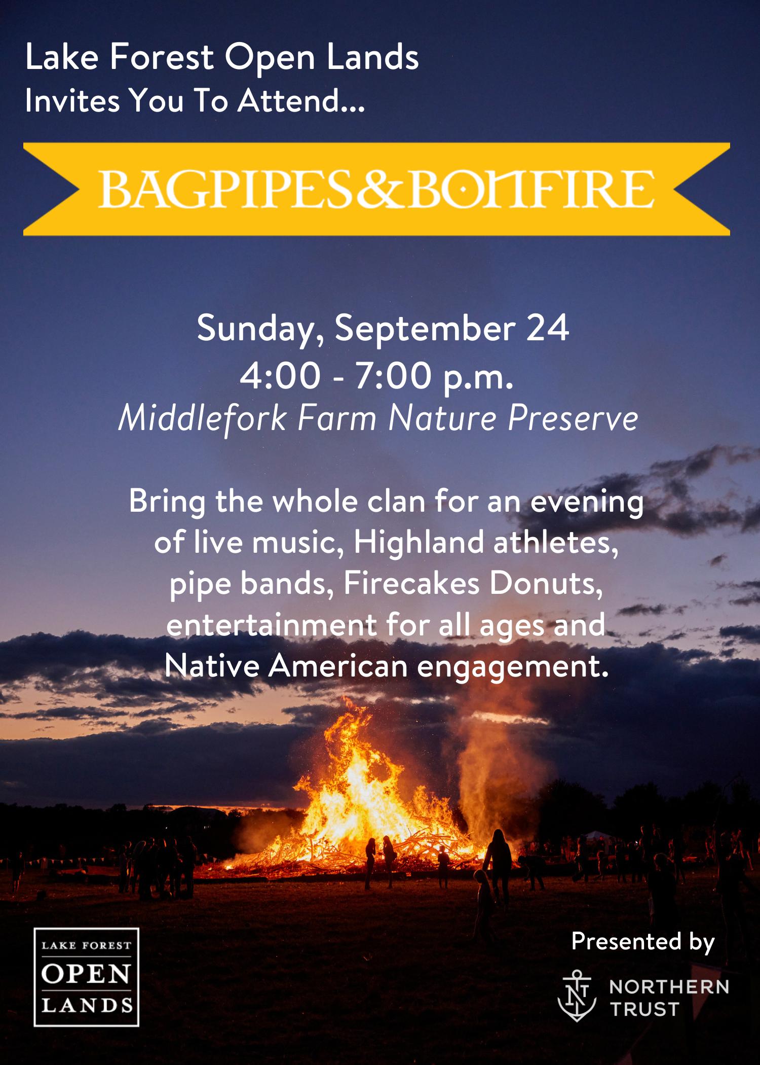 2023 Bagpipes & Bonfire Invitation by LFopenlands Issuu