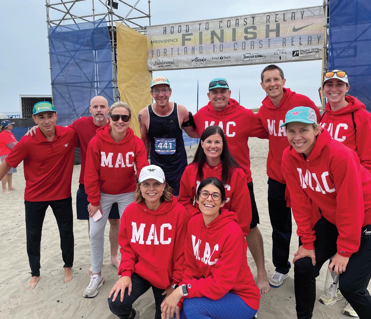 Relay Teams Race to Seaside