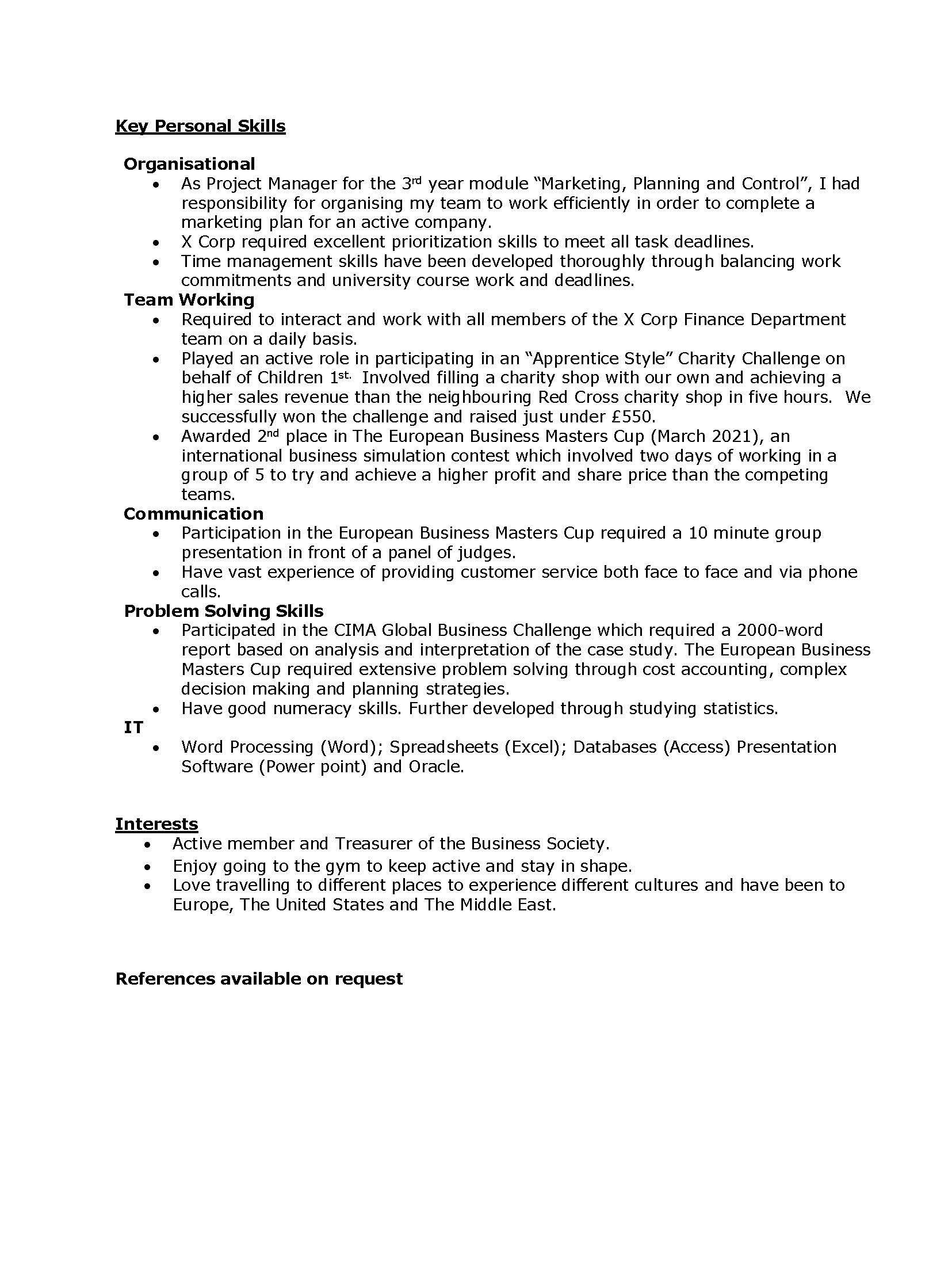 CV Guide By Studentfutures Issuu cv-guide-by-studentfutures-issuu