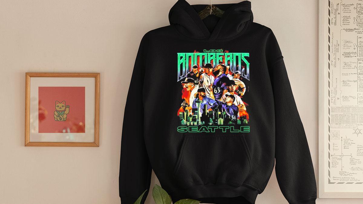 Seattle Mariners Los Bomberos Shirt, hoodie, sweater, long sleeve and tank  top