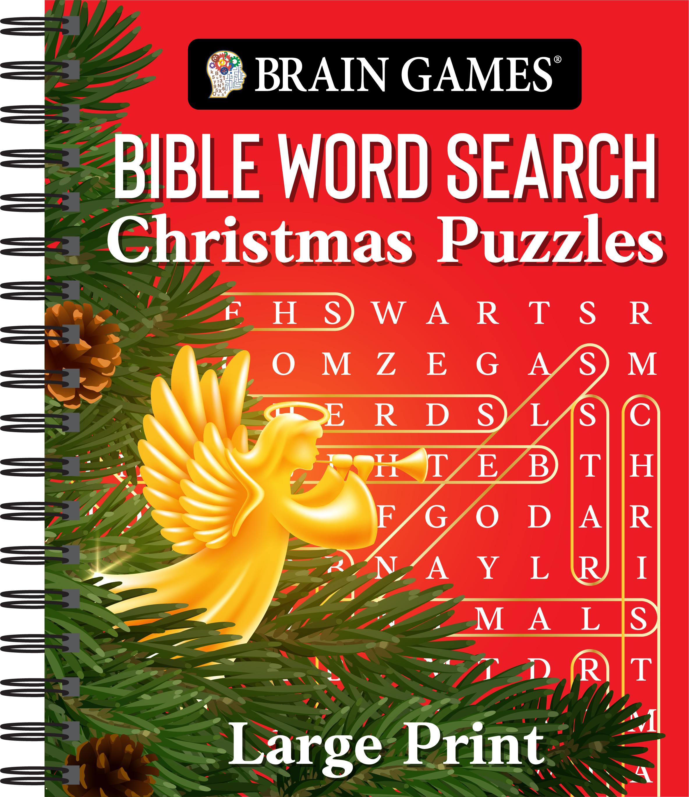 {EBOOK} Brain Games Bible Word Search Christmas Puzzles Large Print