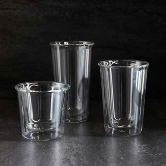 LSA International Arc Tumbler Clear Set of 4 13 oz