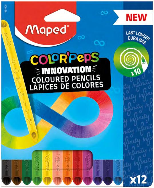 Trousse à colorier + 12 feutres + 12 crayons de couleur Strong – Maped  France