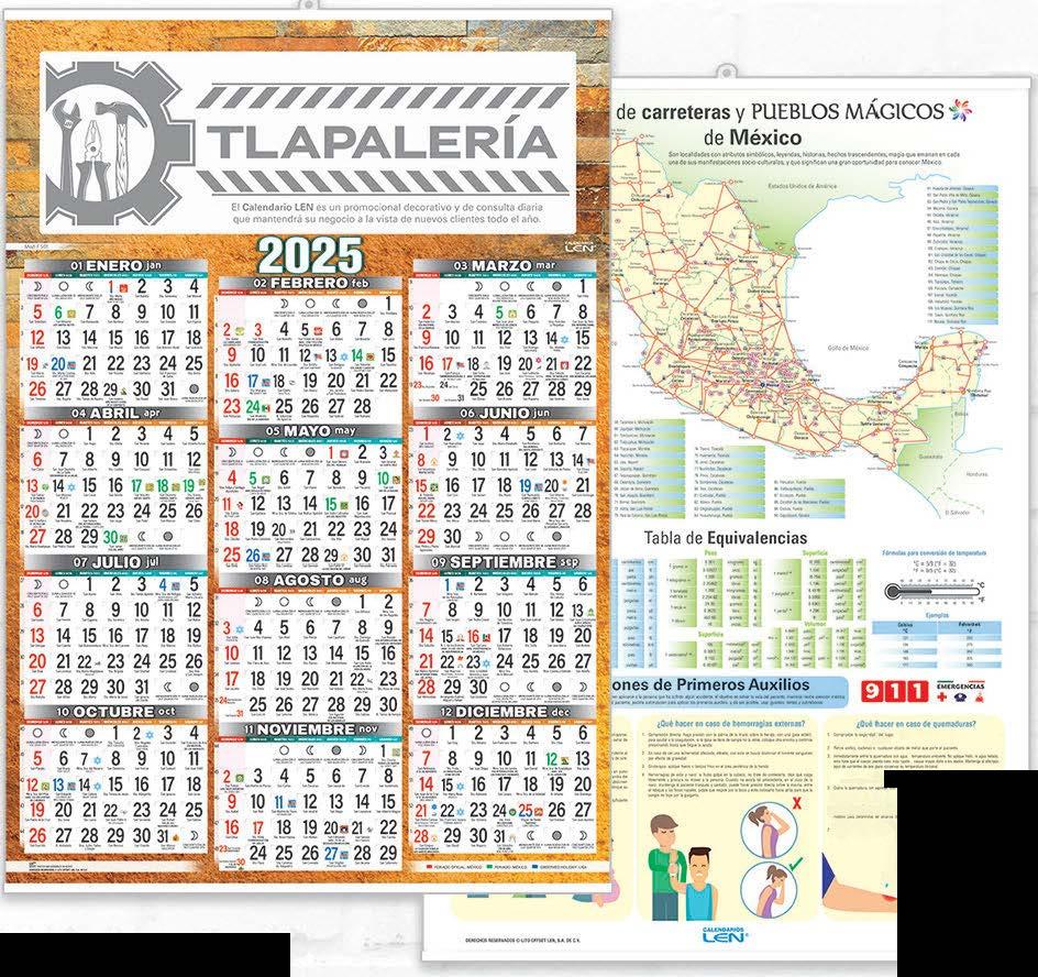 Catálogo de Calendarios LEN 2025 by Calendarios Issuu