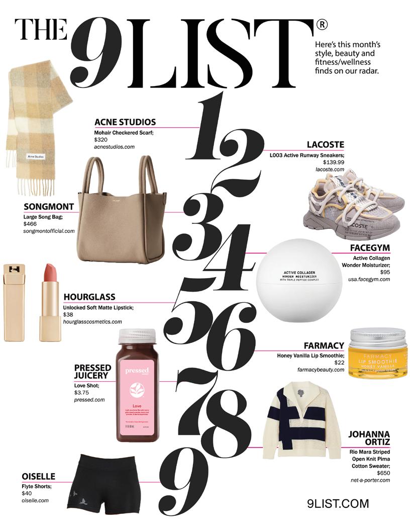 ATHLEISURE MAG #98 FEB ISSUE | THE 9LIST