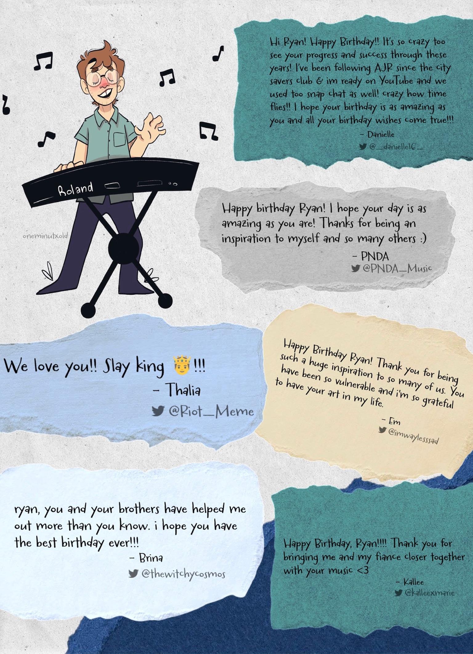Happy Birthday Ryan! by AJR Tour Updates - Issuu