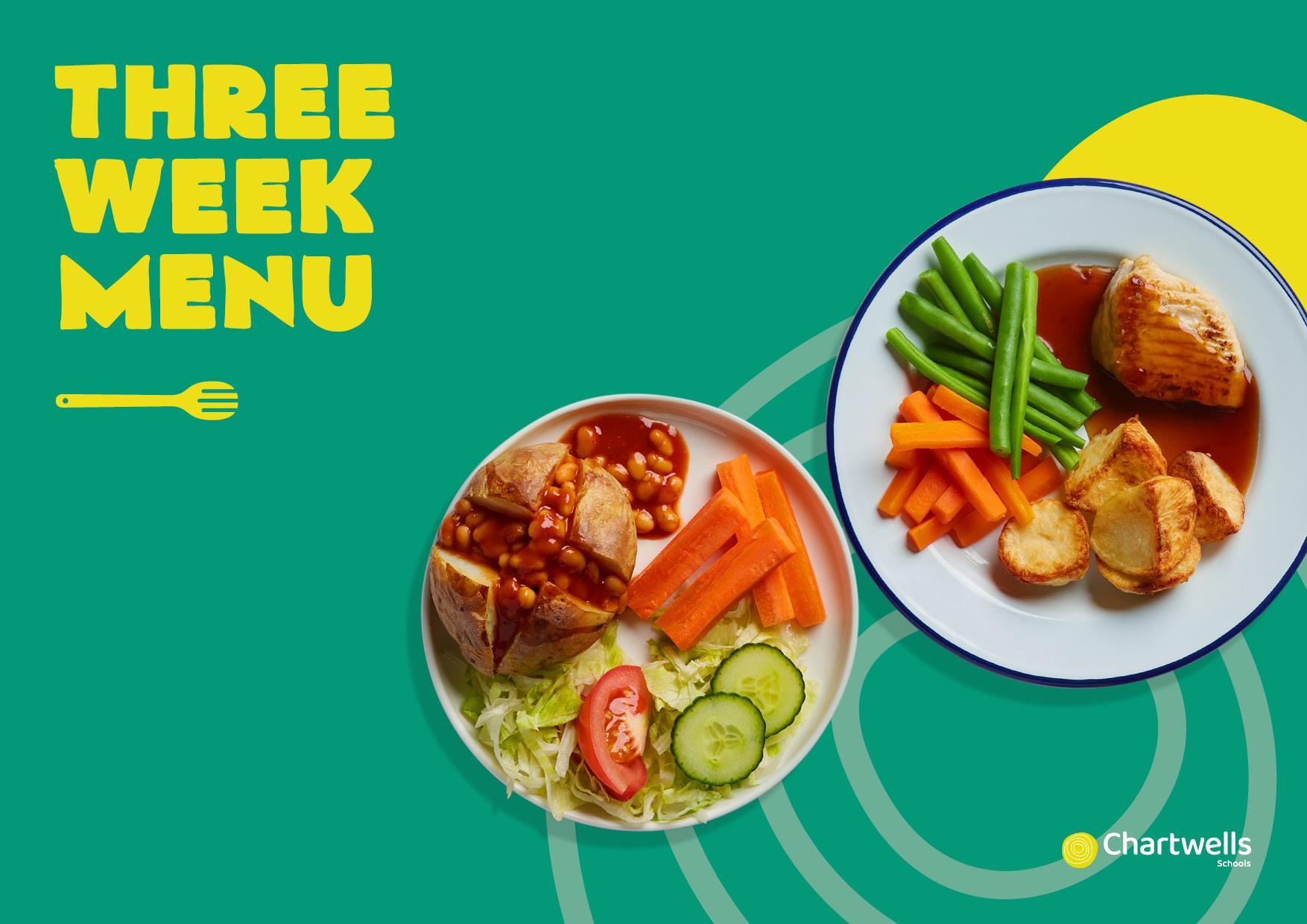 Chartwells Three Week Menu by Schudio Issuu