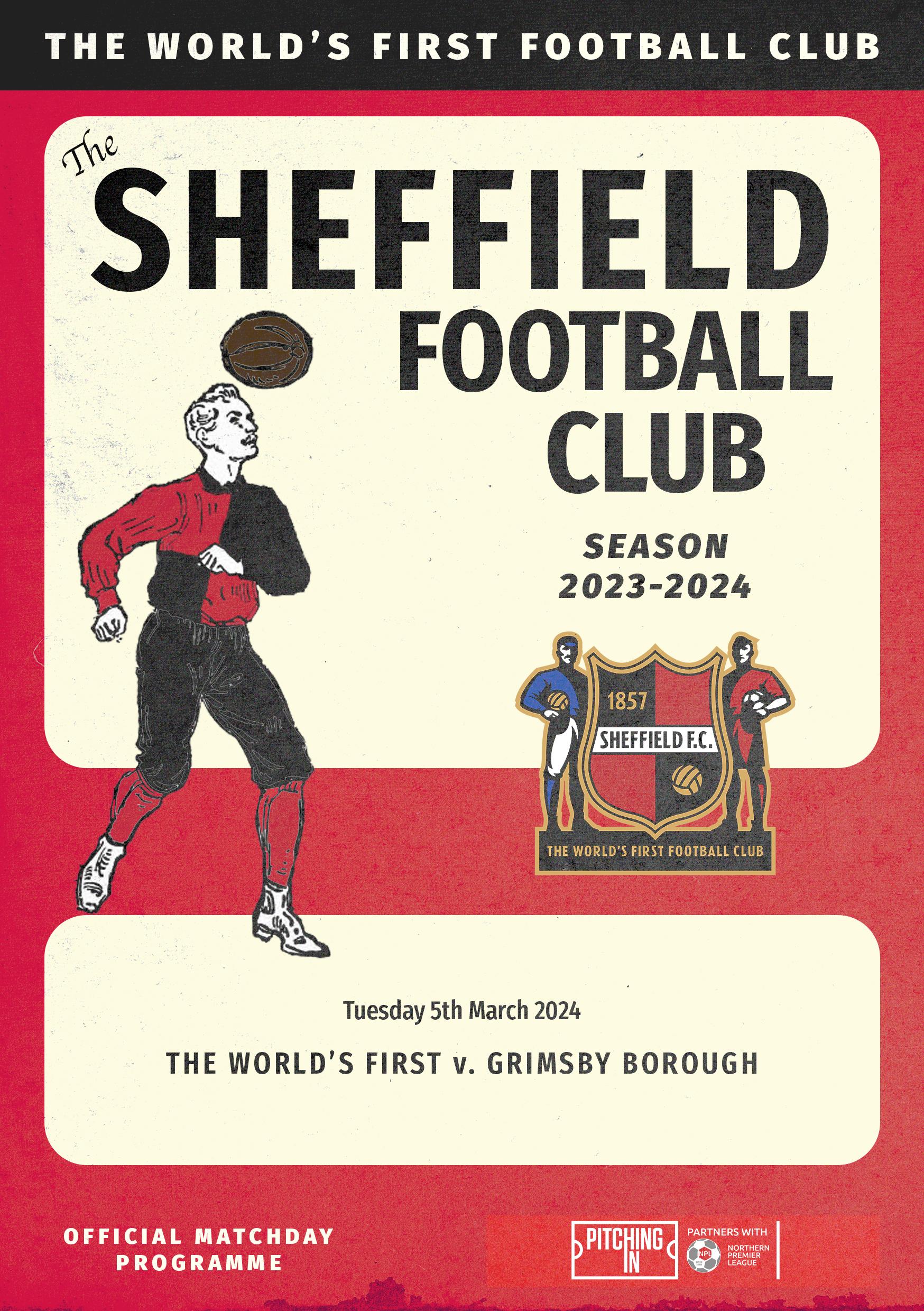 Away Teams FK Grimsby Town League Two Football Fixture Programmes