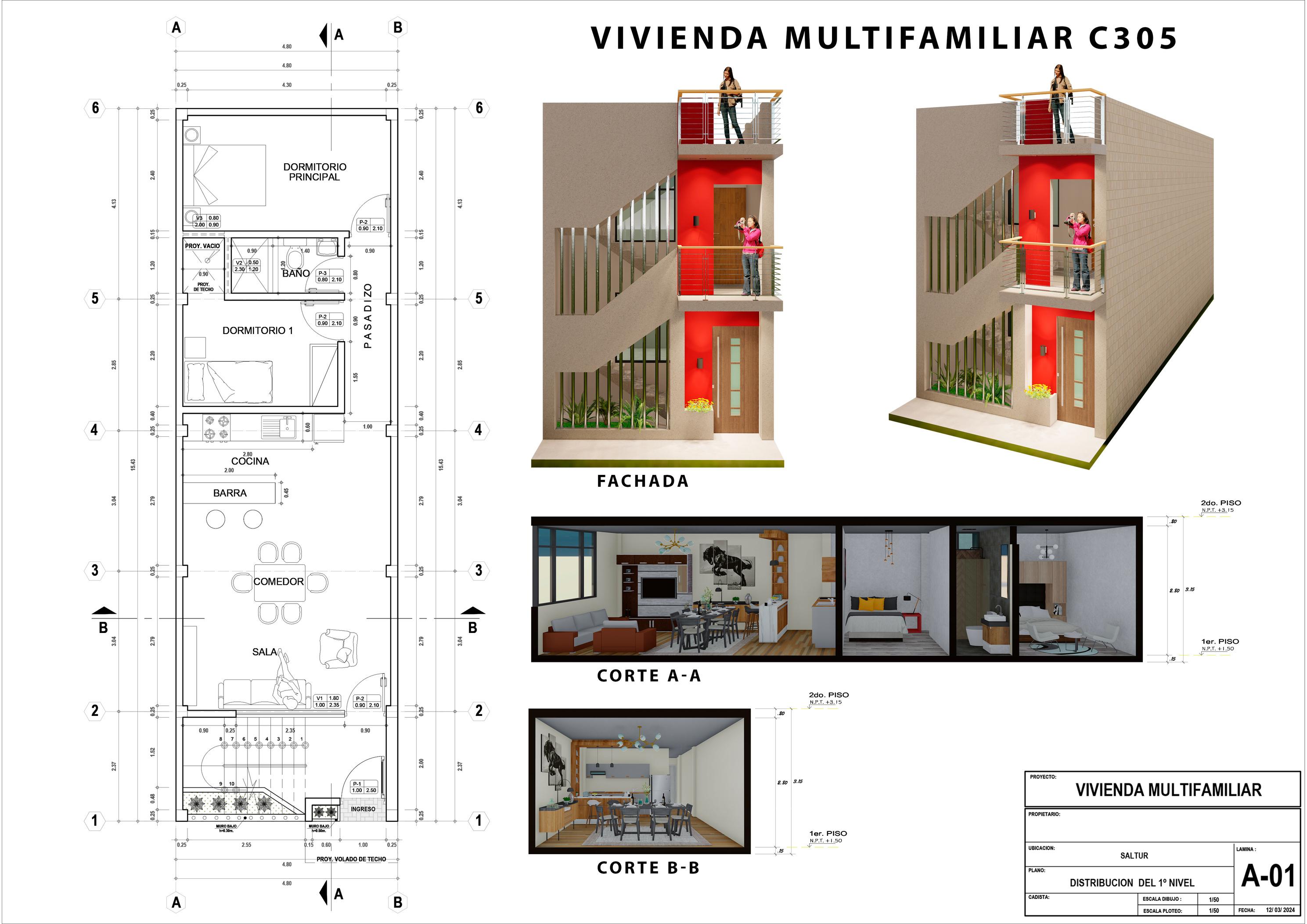 VIVIENDA MULTIFAMILIAR by Gianella Ramos F - Issuu