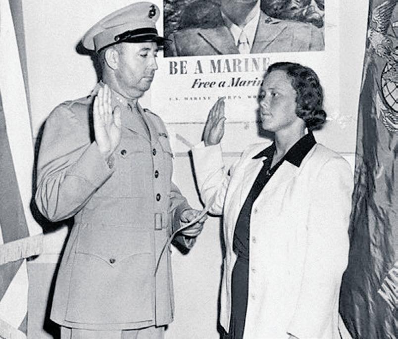 Famous golfer was a World War II Marine