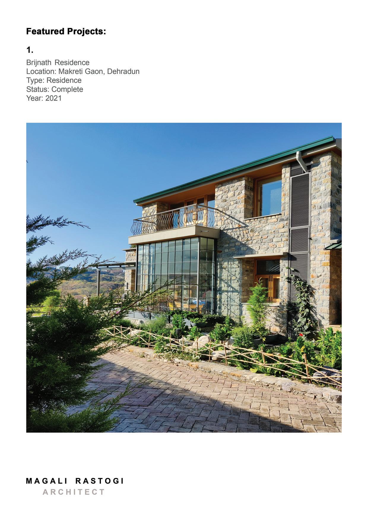 MAGALI RASTOGI ARCHITECT by Architect_Magali_Rastogi - Issuu