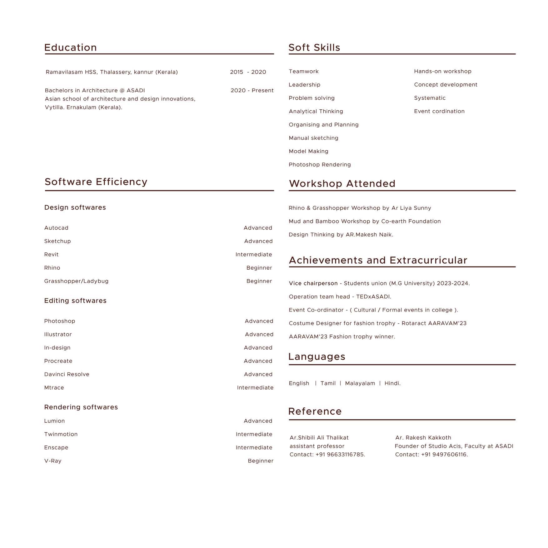 ARCHITECTURE PORTFOLIO | SMINA PRADEEP | MARGHA by smina pradeep - Issuu