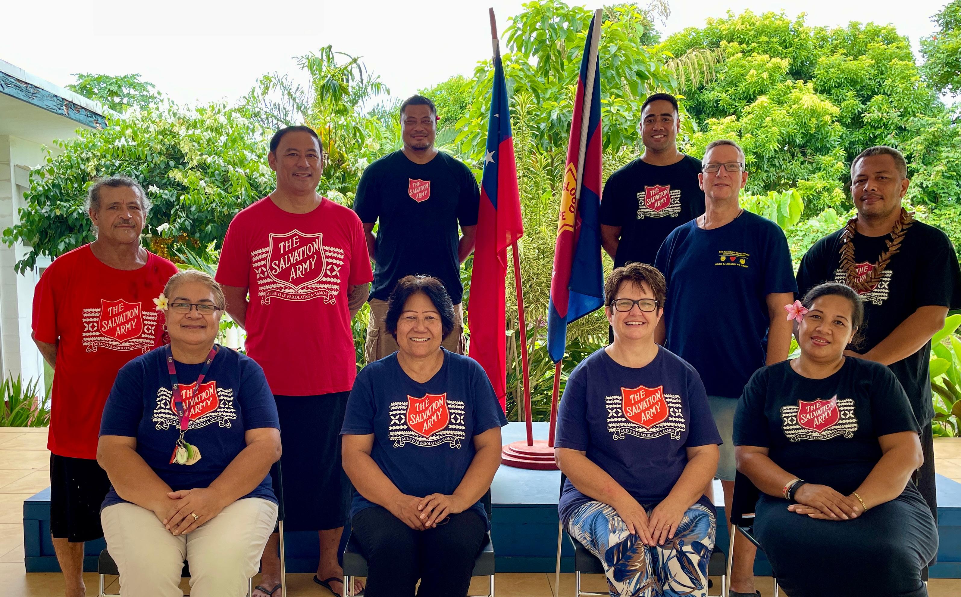 Team Effort for Samoa