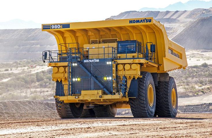 KOMATSU 980E-5AT ダンプトラック 1:50 Komatsu 980E-5AT Dump Truck