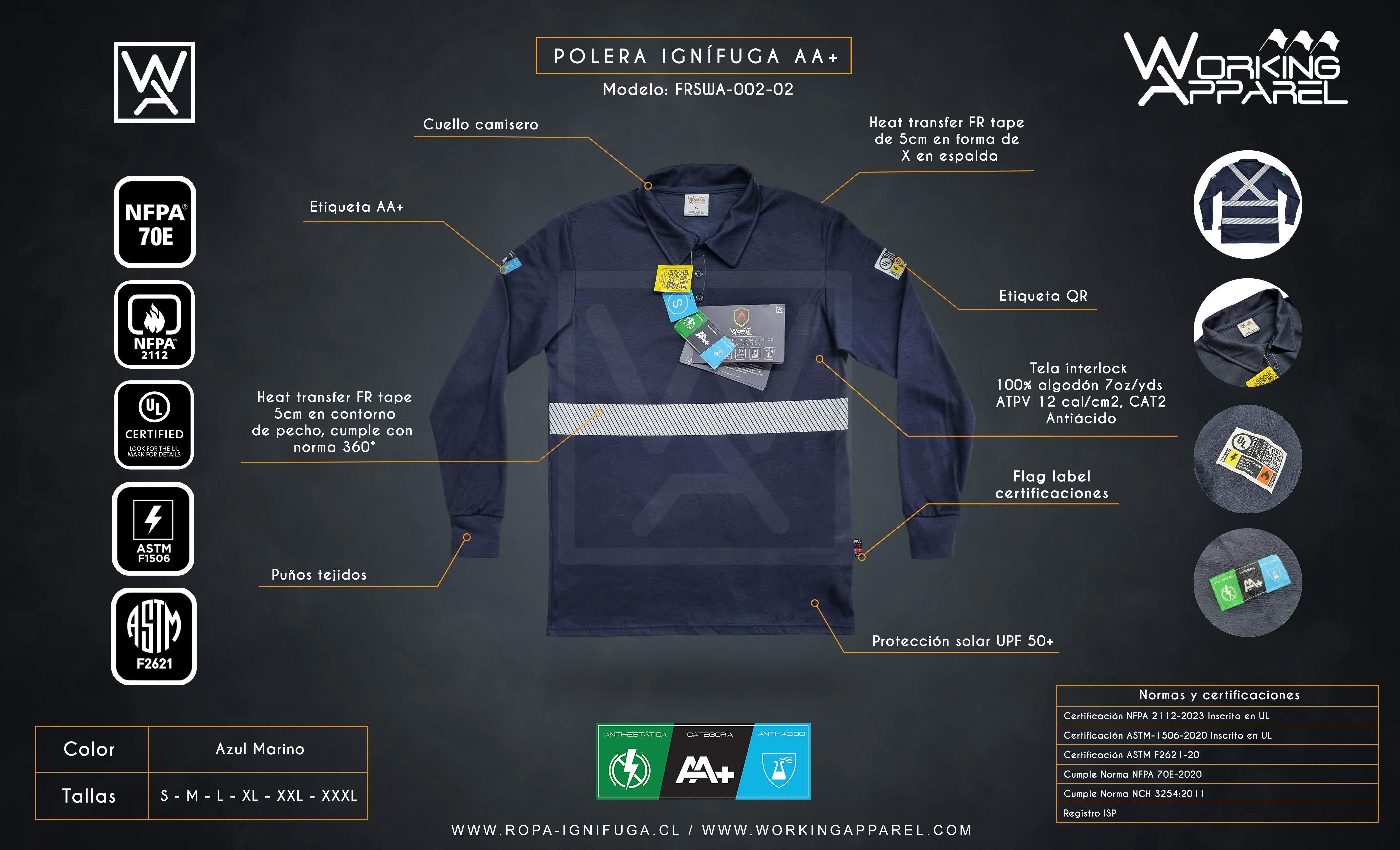 Working Apparel Catálogo Ropa Ignífuga Working Apparel by workingapparel - Issuu