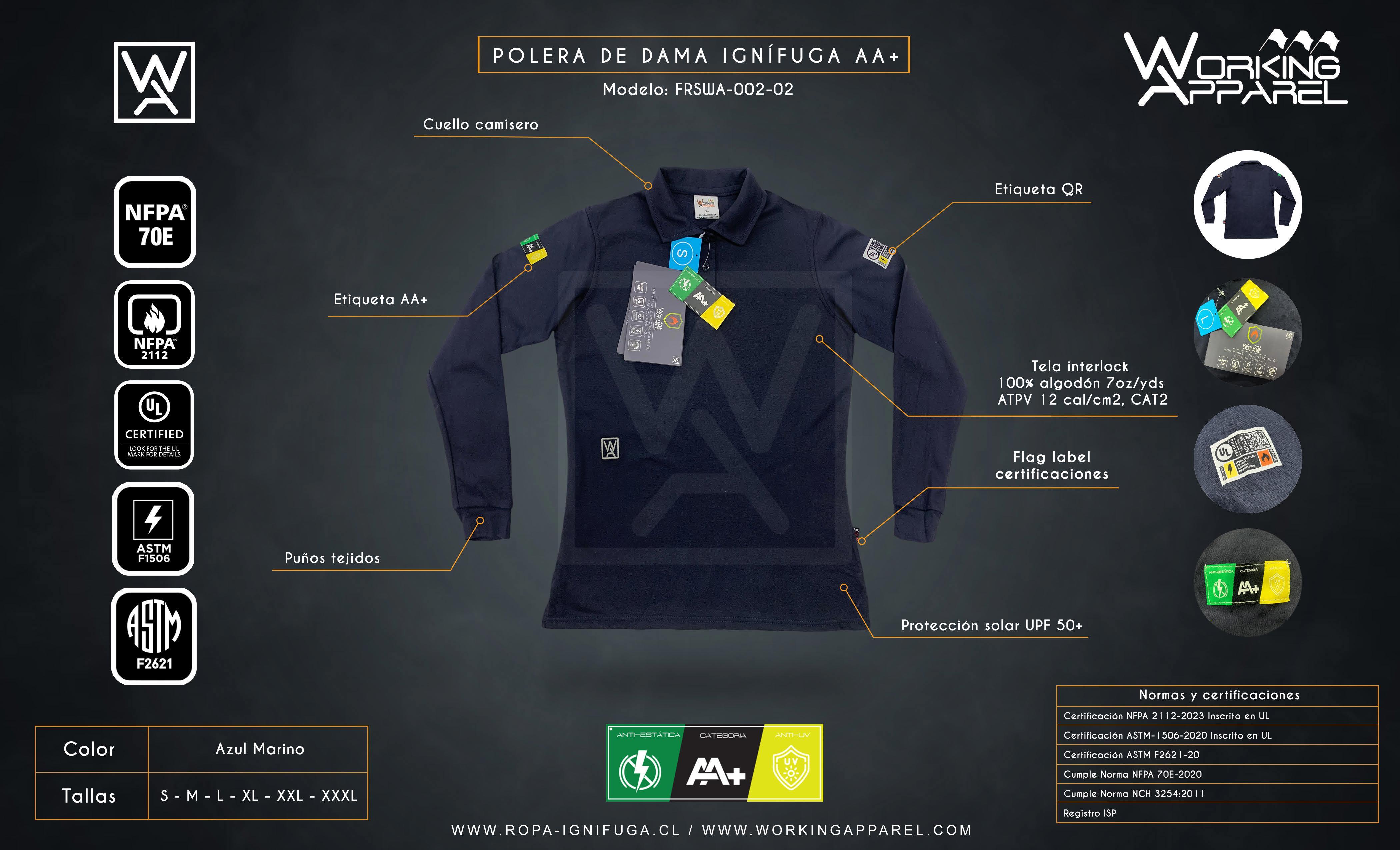 Working Apparel Catálogo Ropa Ignífuga Working Apparel by workingapparel - Issuu
