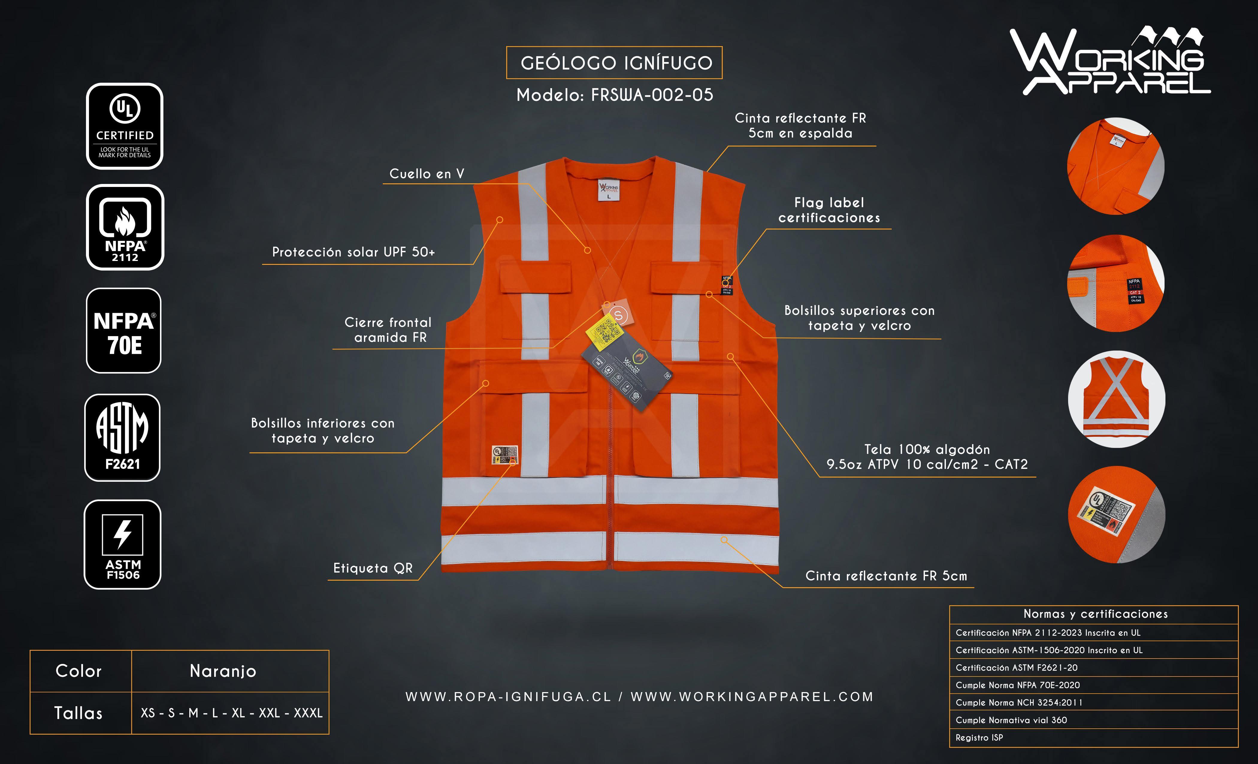 Working Apparel Catálogo Ropa Ignífuga Working Apparel by workingapparel - Issuu