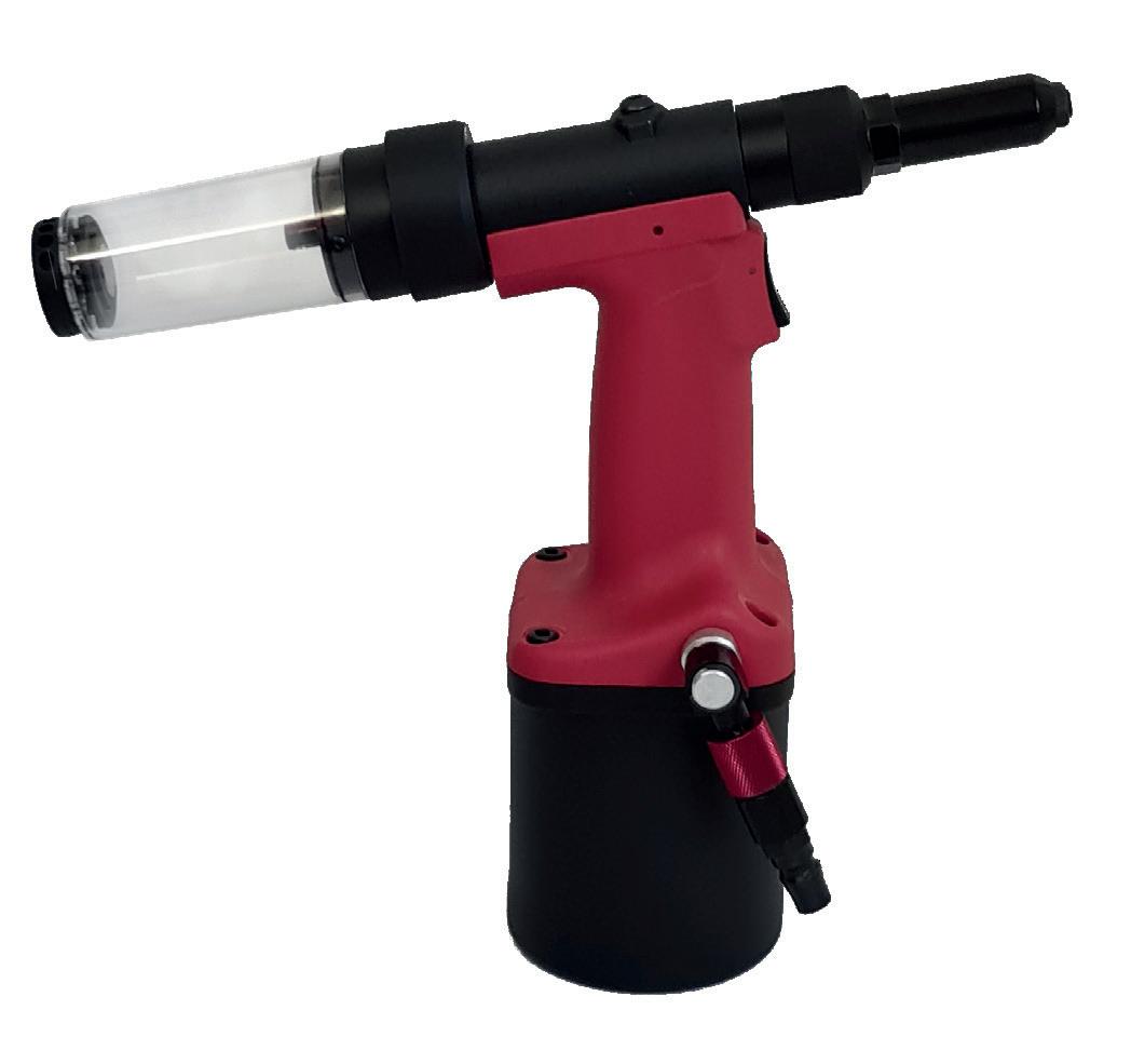 Rivettatrice pneumatica con serbatoio art.dx14as Sacto - Rivettatrici