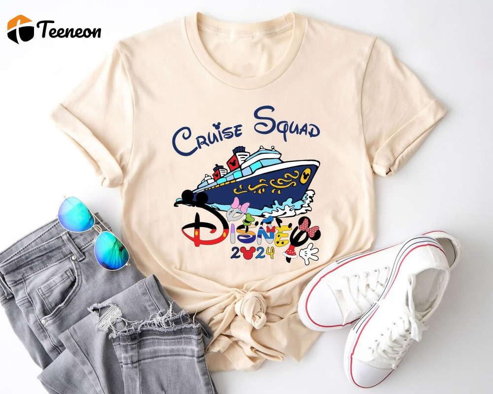 Disney Cruise Squad 2024 Shirt Family Cruise Shirts - Custom