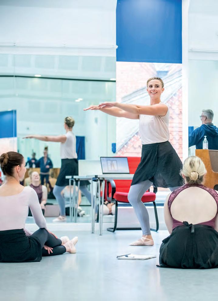 Teaching adult dancers in Europe