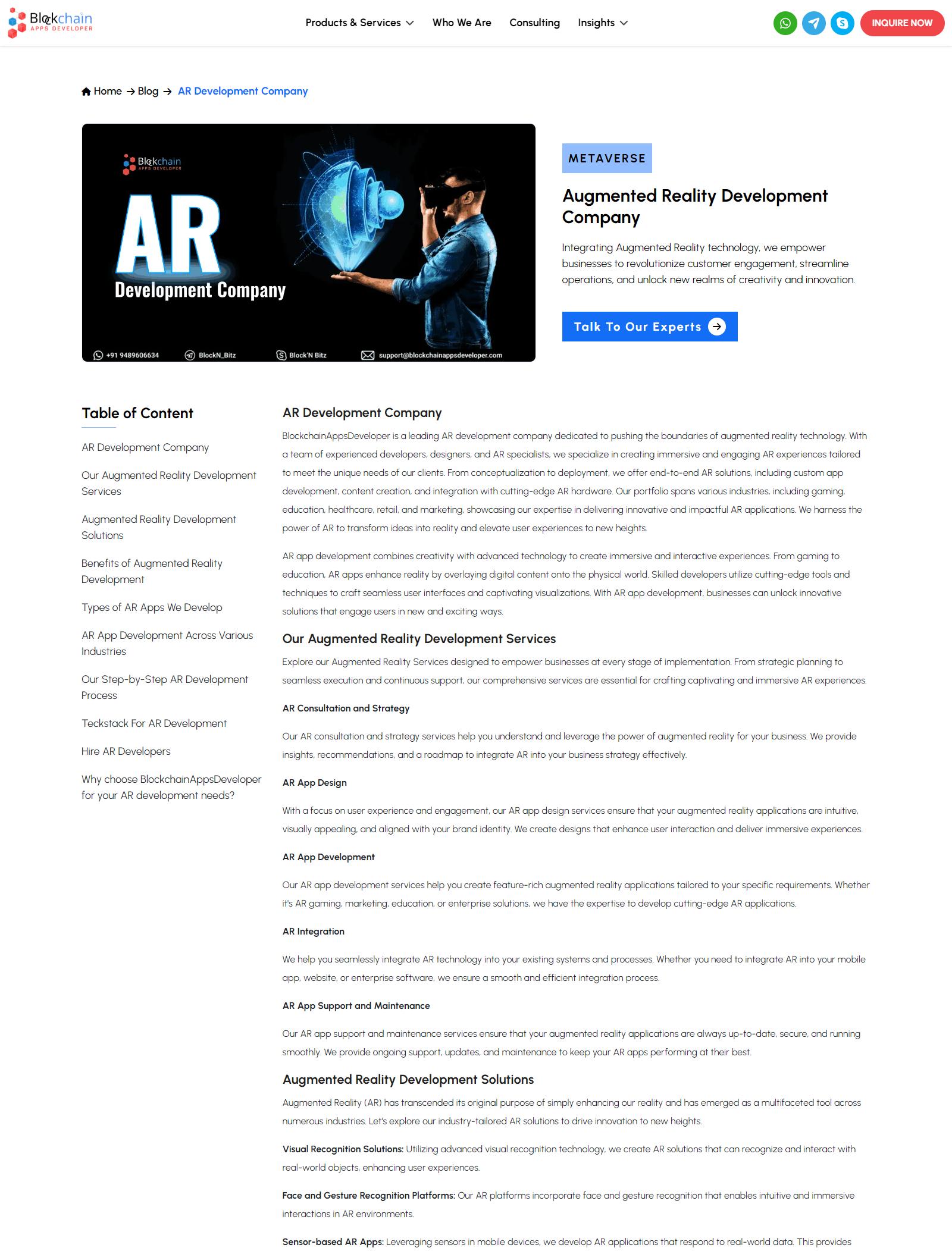 Augmented Reality Development Company by Michael Andrew - Issuu