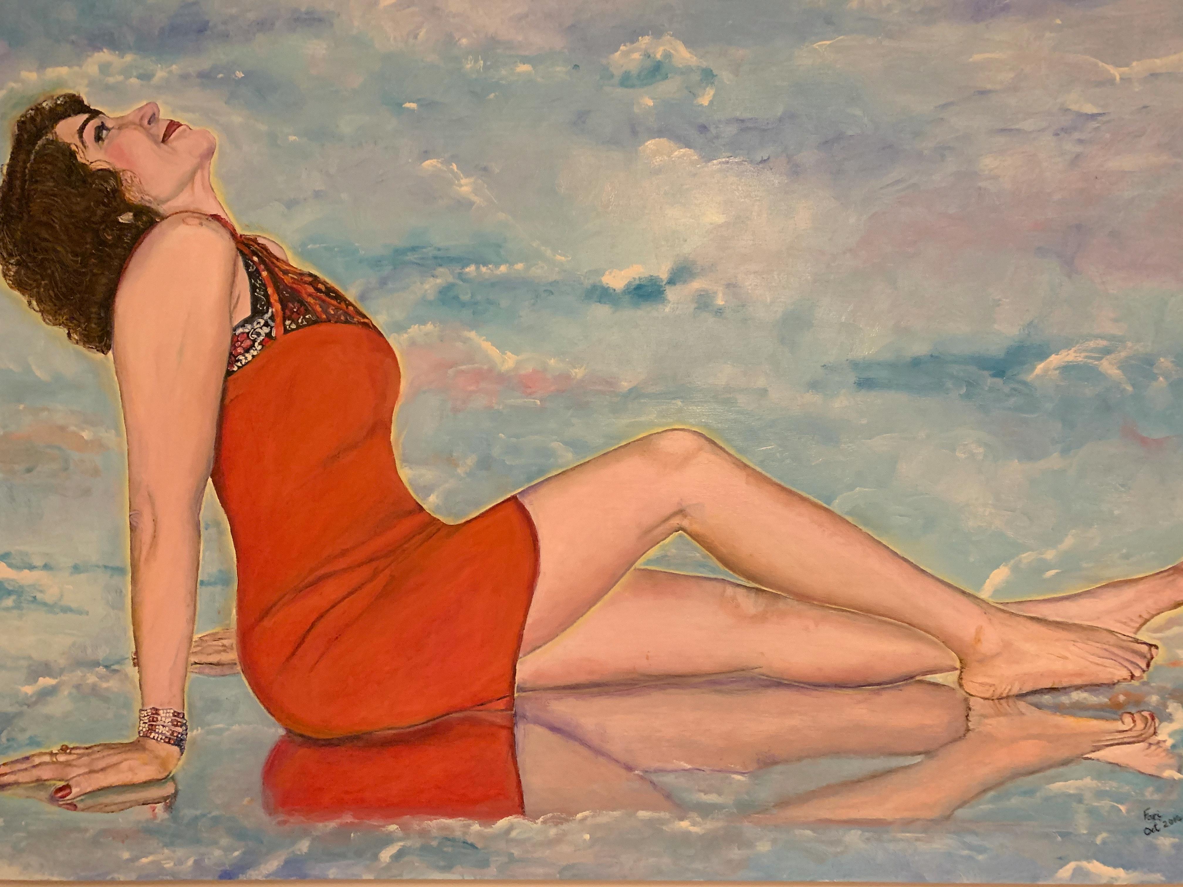2024年100人100点絵画入賞 Piero Hearts 春の女 100 Emerging Artists of 2024- Women's Edition [Premium
