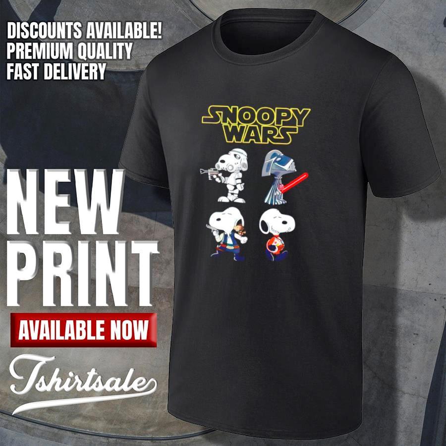 snoopy star wars t shirt