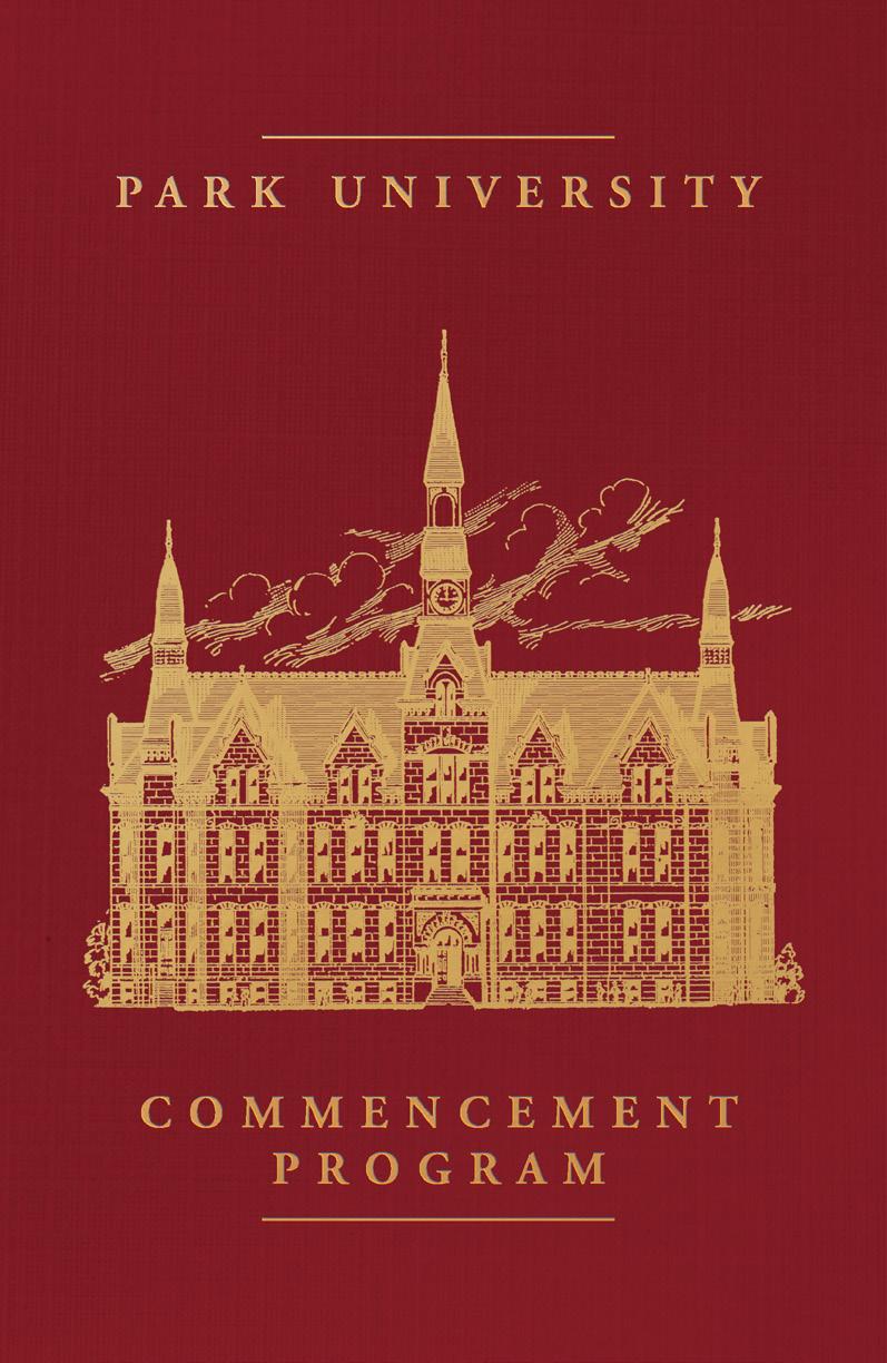 Park University Commencement Program - May 2024 by Park University - Issuu