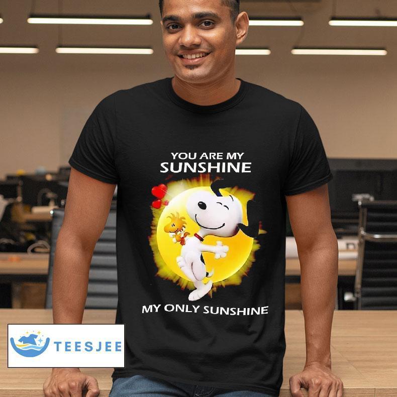 snoopy you are my sunshine t shirt