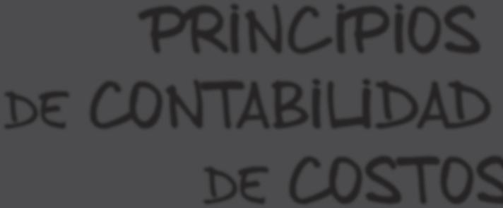 Principios de contabilidad de costos 17th edition vanderbeck by georgia