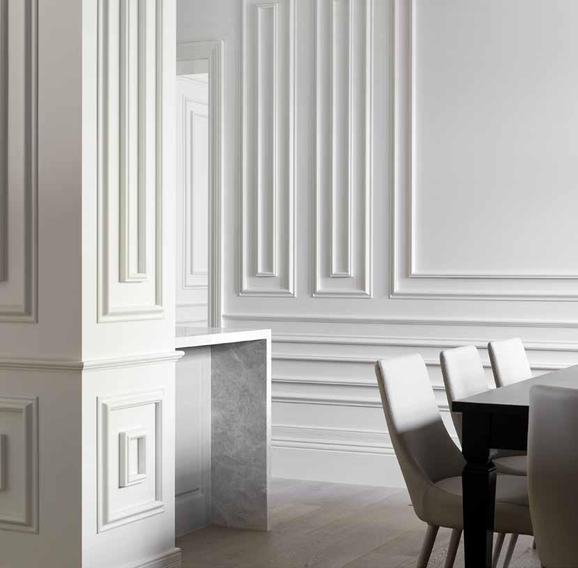 Interior Mouldings Style Guide - French Parisian by Intrim Mouldings ... - Interior Entry Design Ideas With Molded Estaalis French