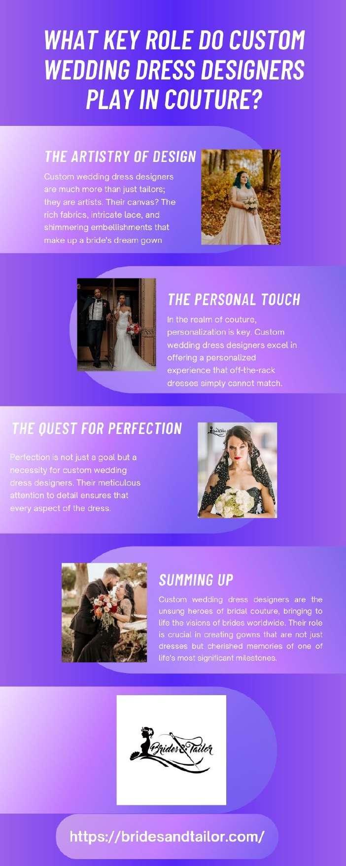 What Key Role Do Custom Wedding Dress Designers Play in Couture? by ...