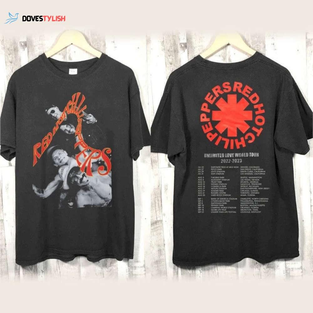 未使用品Lサイズ　レッドホットチリペッパーズ Tシャツ 2022ライブツアー レッドホットチリペッパーズ Tシャツ ライブツアーTシャツ