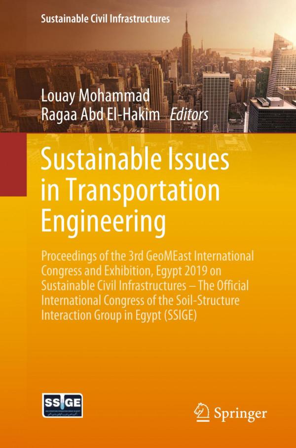 Sustainable issues in transportation engineering proceedings of the 3rd ...