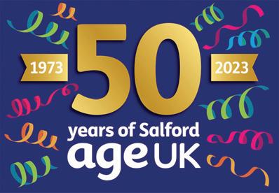 Cover for Age UK Salford Celebrates 50 Years