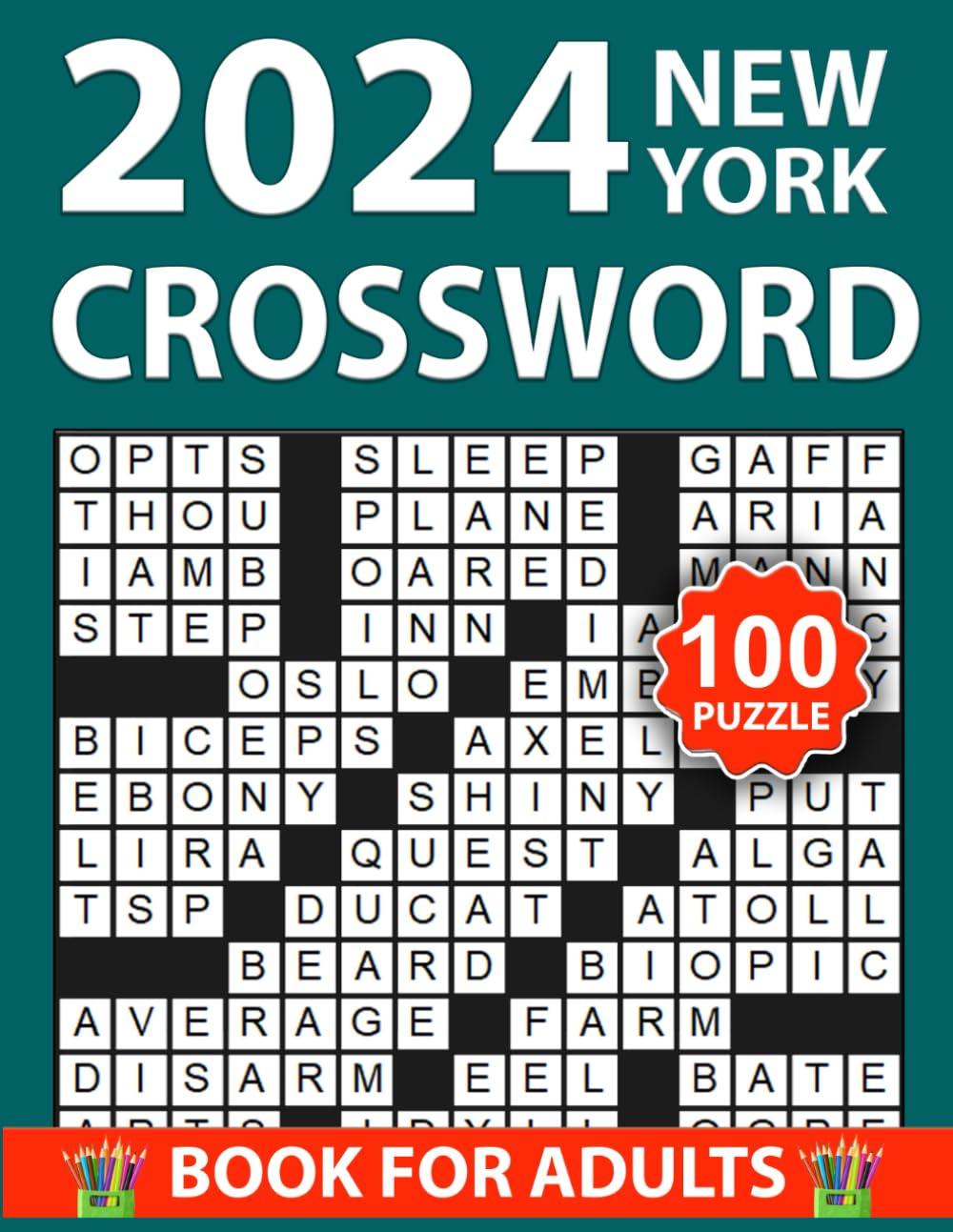 Book read 2024 new york times large print crossword puzzle book