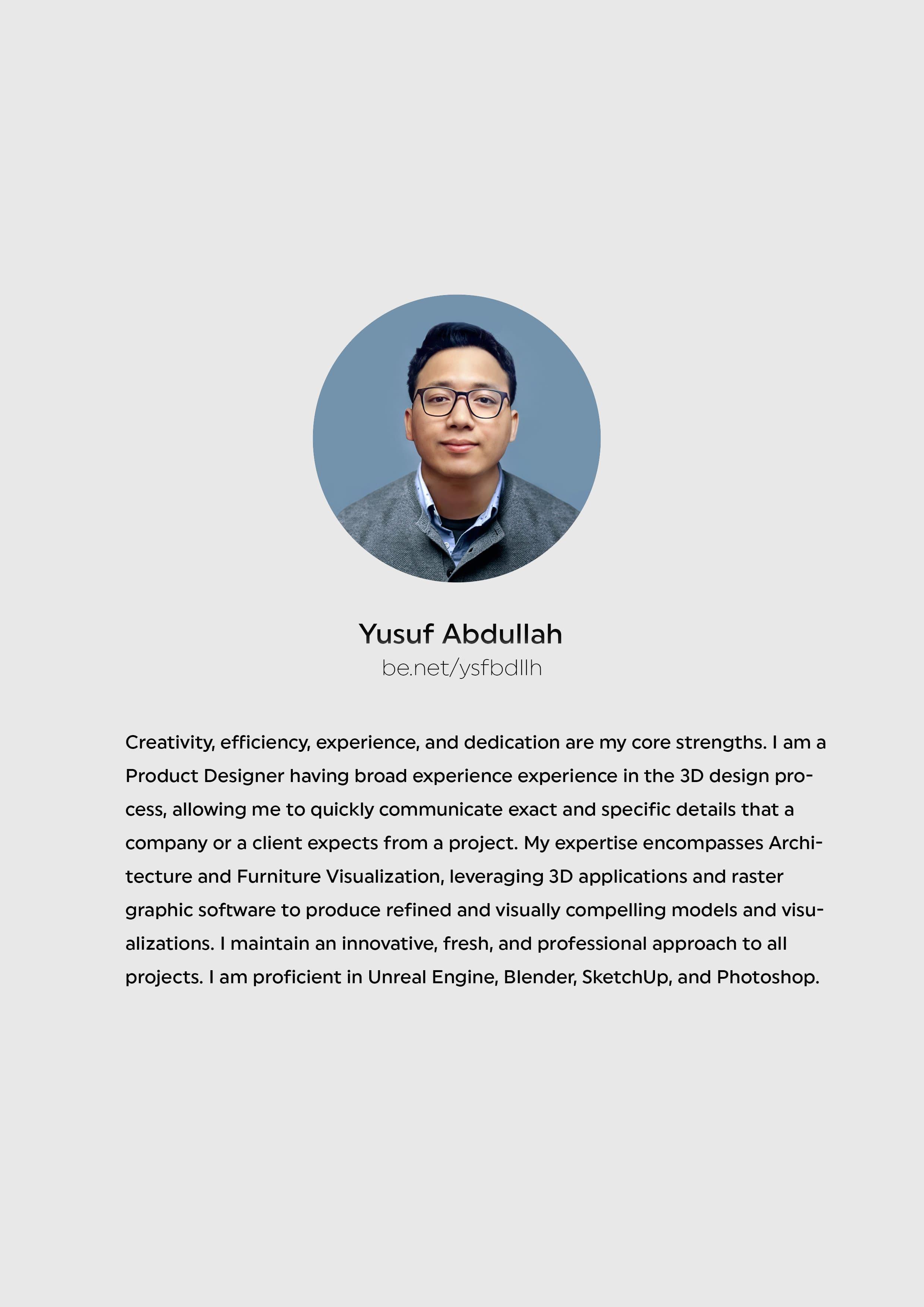 Yusuf Abdullah, Portfolio 2024 by Yusuf Abdullah - Issuu
