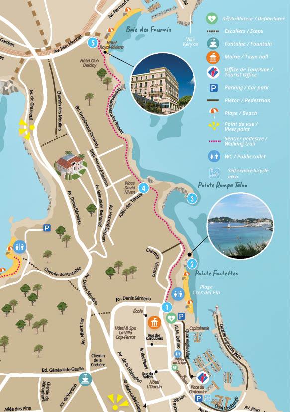 Guide Sentiers Saint Jean Cap Ferrat 2024 2025 By Office De Tourisme 