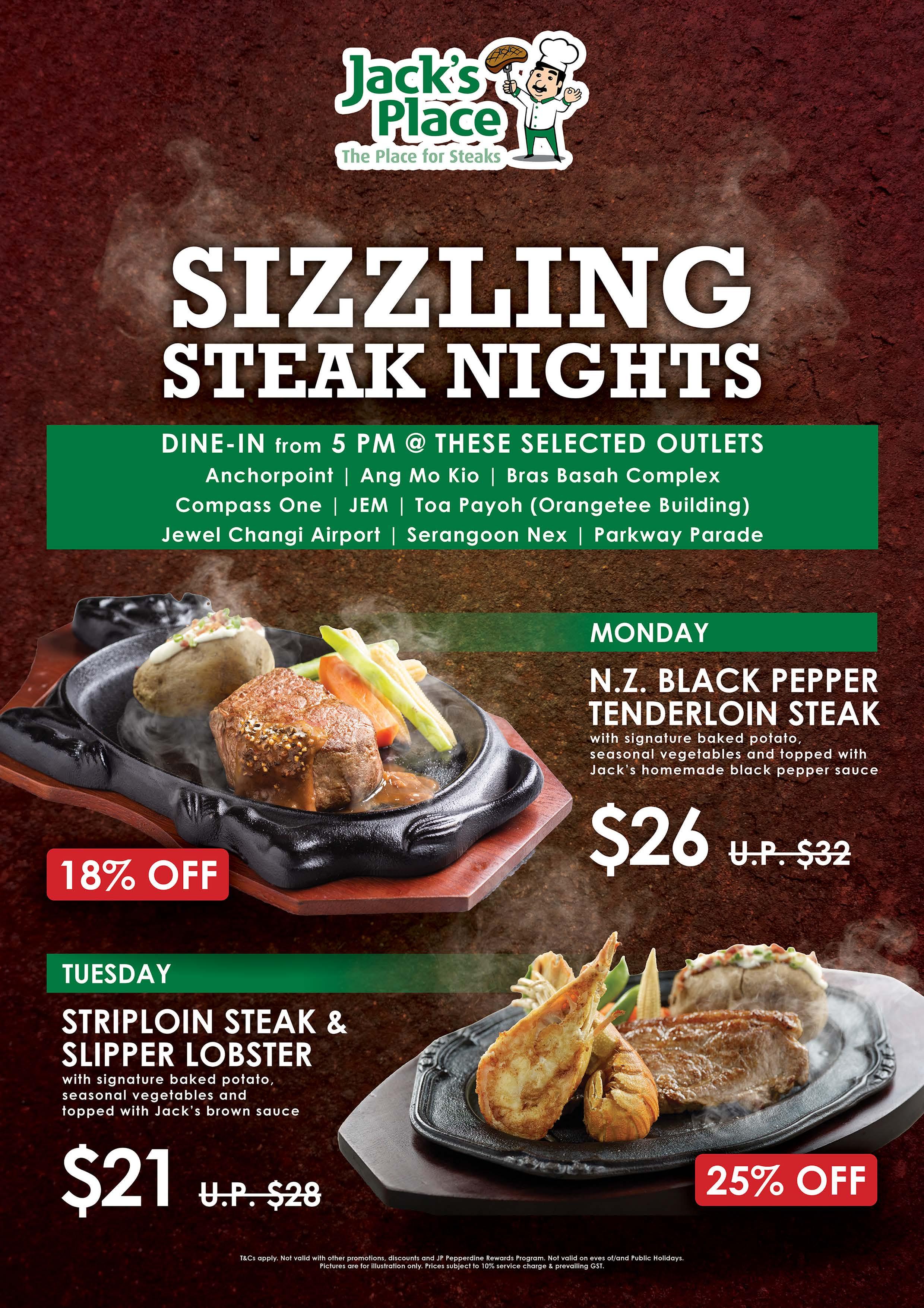 Jack's Place Menu by JP Pepperdine Group - Issuu