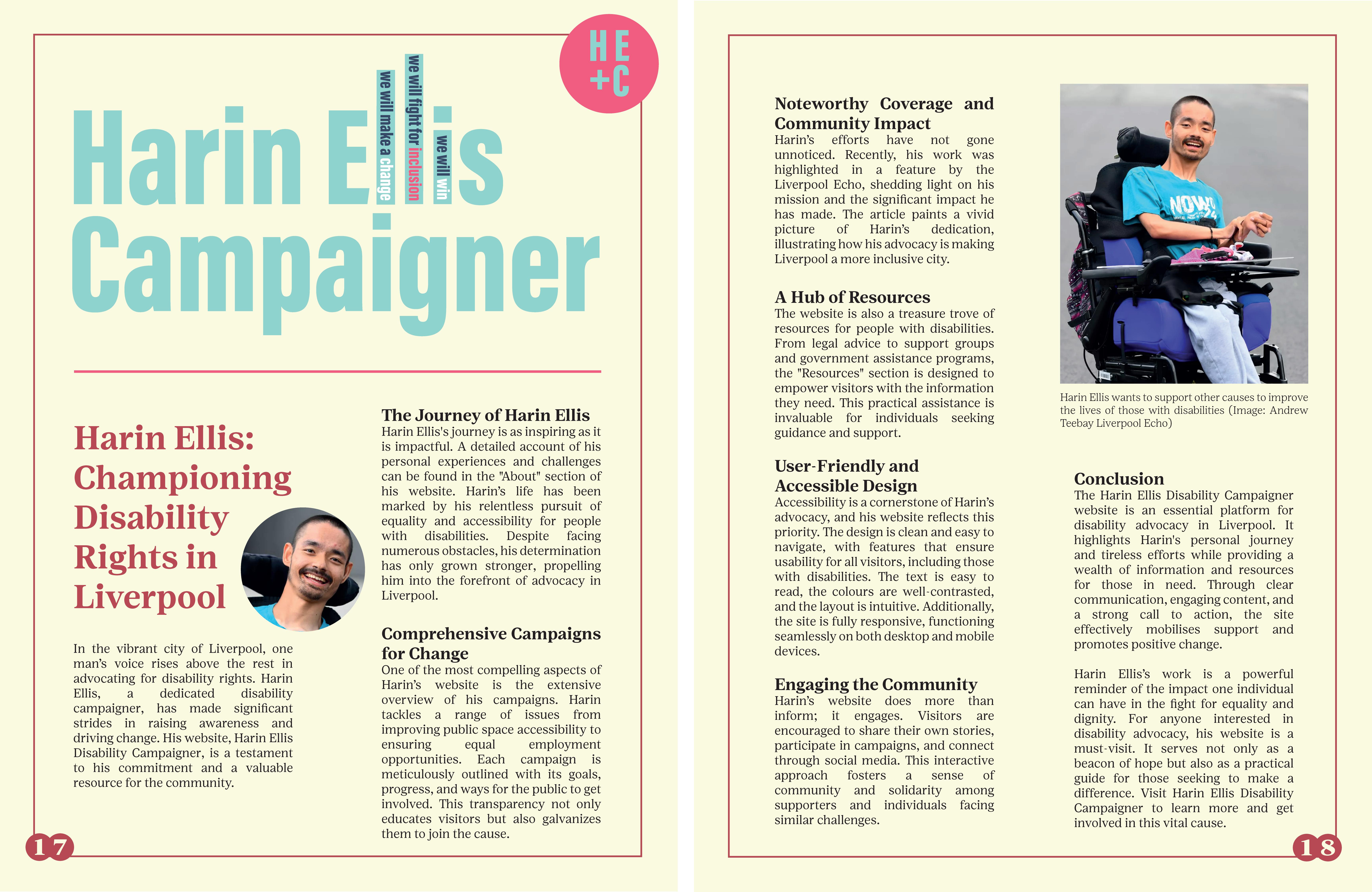 Launchpad Magazine - Harin Ellis's Stroy