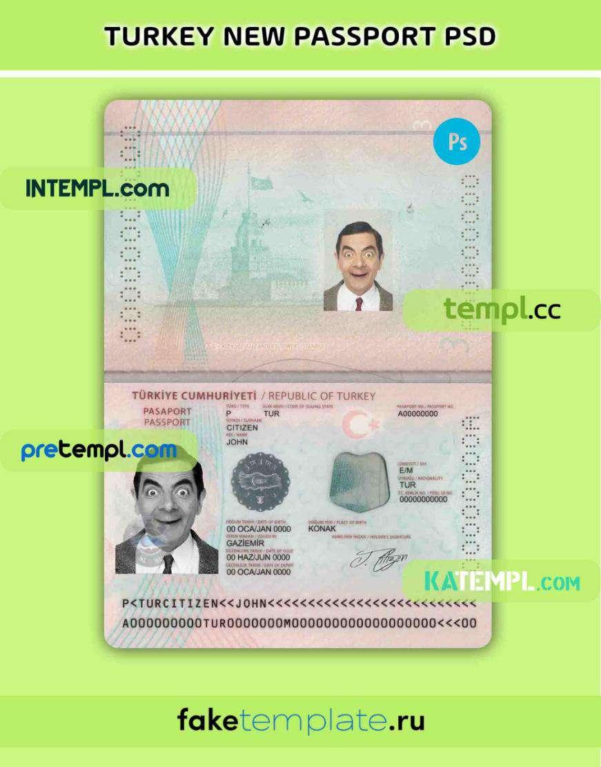 Editable Free Printable Passport Template Printable Templates