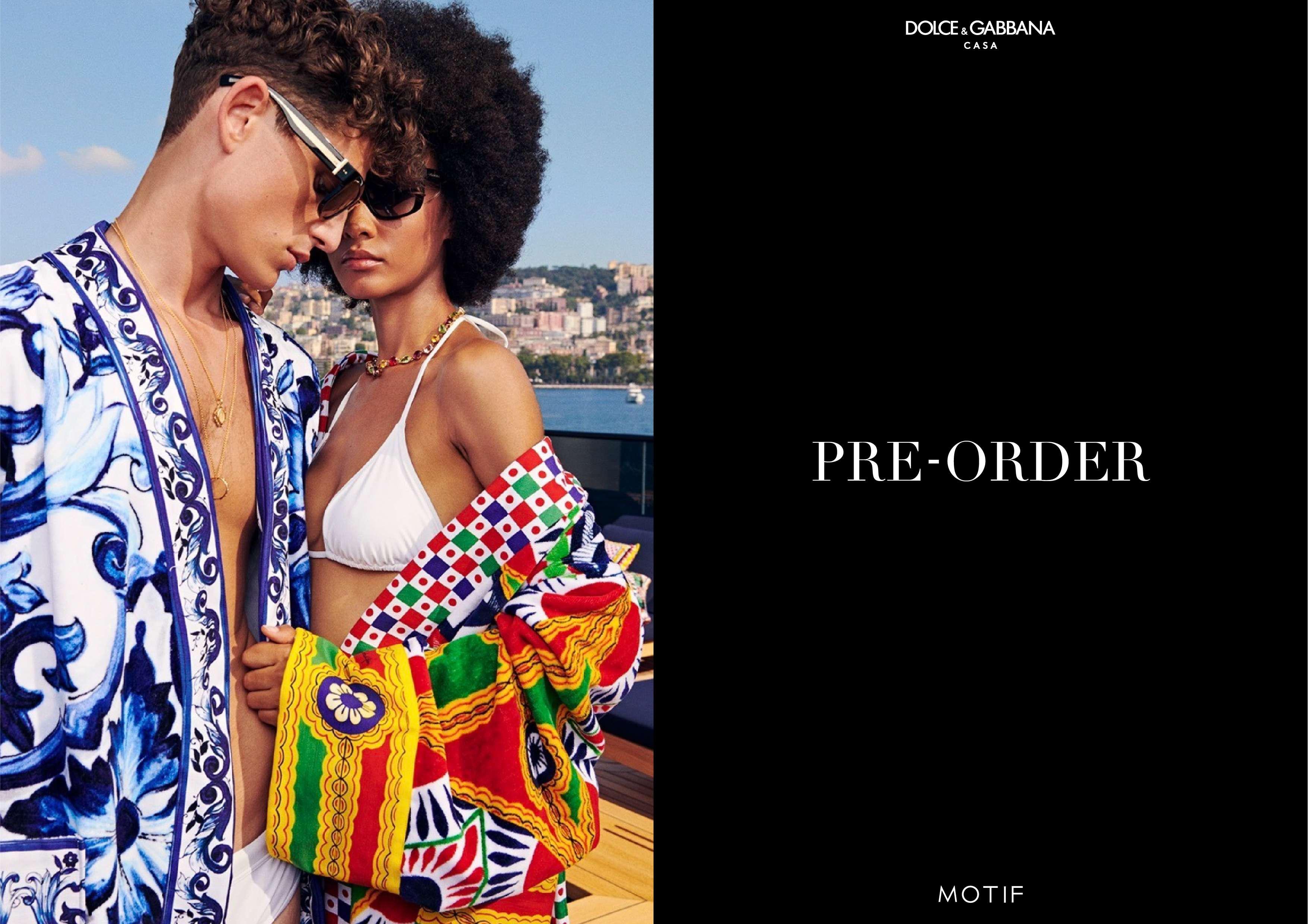 Catalogue Dolce&Gabbana CASA at MOTIF 2024 by .motifartofliving