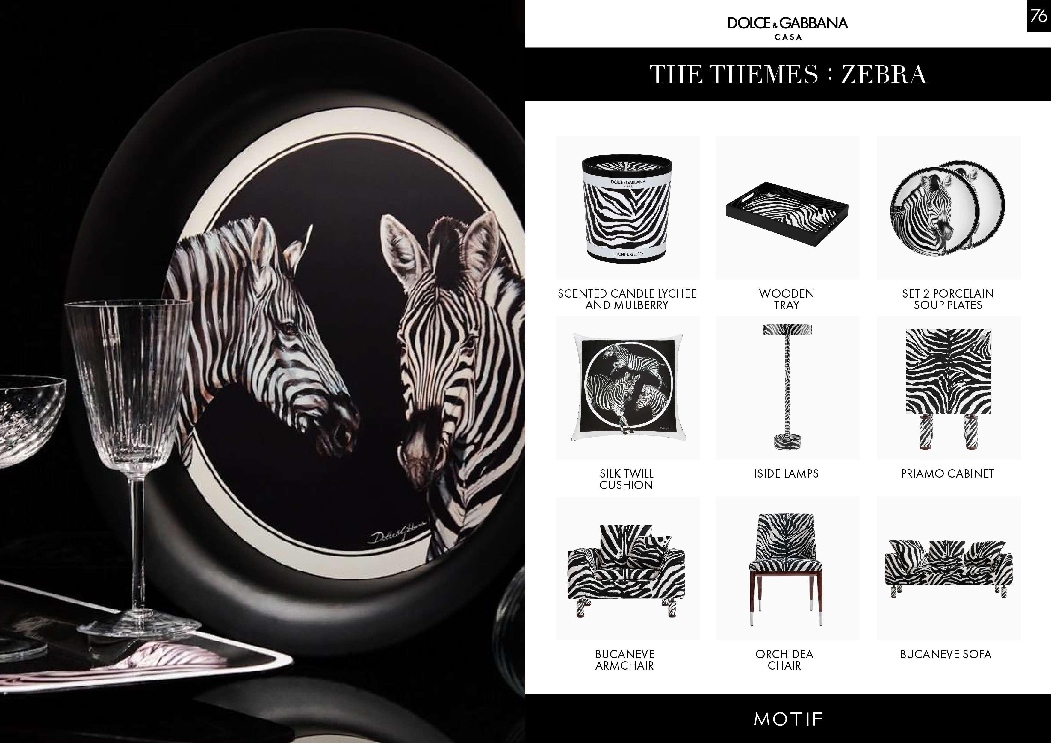 Catalogue Dolce&Gabbana CASA at MOTIF 2024 by .motifartofliving