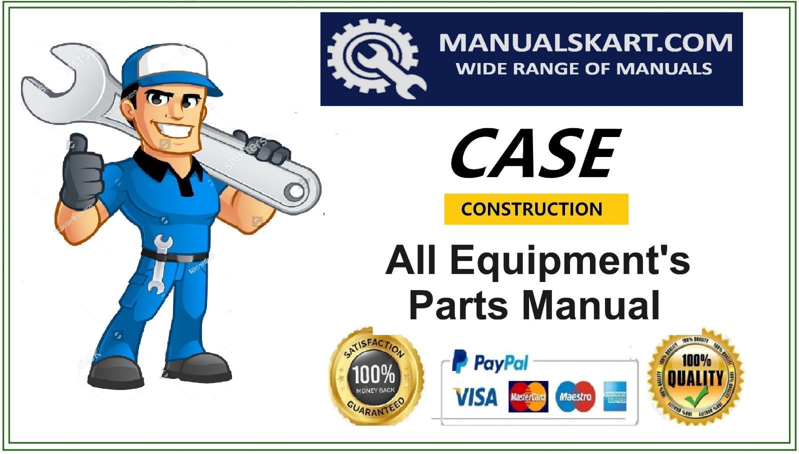 Case 865 Dhp Motor Grader Parts Catalog Manual PDF Download by
